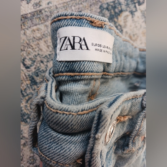 Zara Denim - Zara Light Blue Straight Leg Jeans